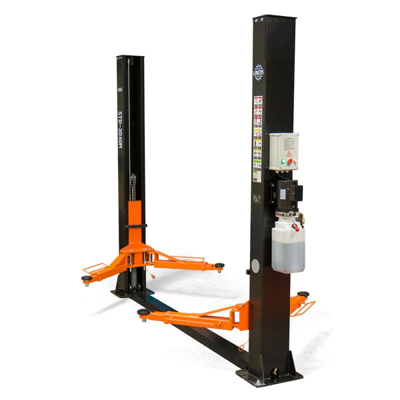 Lincos elektro-hidraulikus kétoszlopos csápos emelő 400V 4T